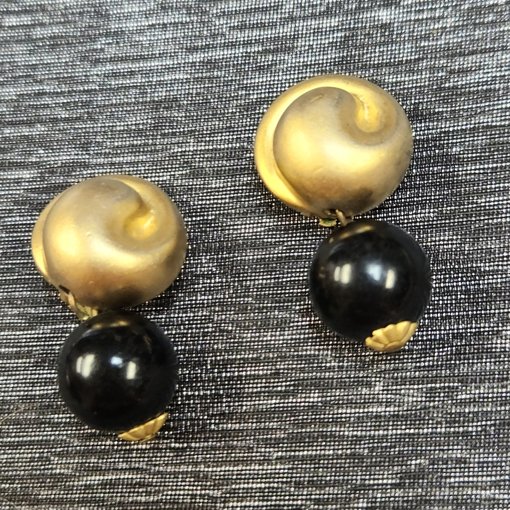Vintage Norma Jean Clip On Earrings